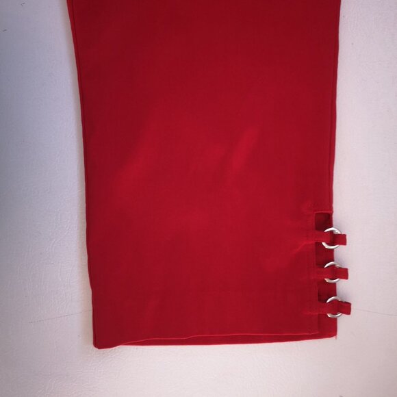 Ricki's Ladies Red Size XXL Pull On Style Capri Length Pants - Picture 9 of 12